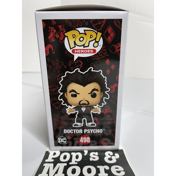 Funko Pop! DC Harley Quinn: Doctor Psycho 498 Vinyl Figure Brand New - Picture 5 of 7